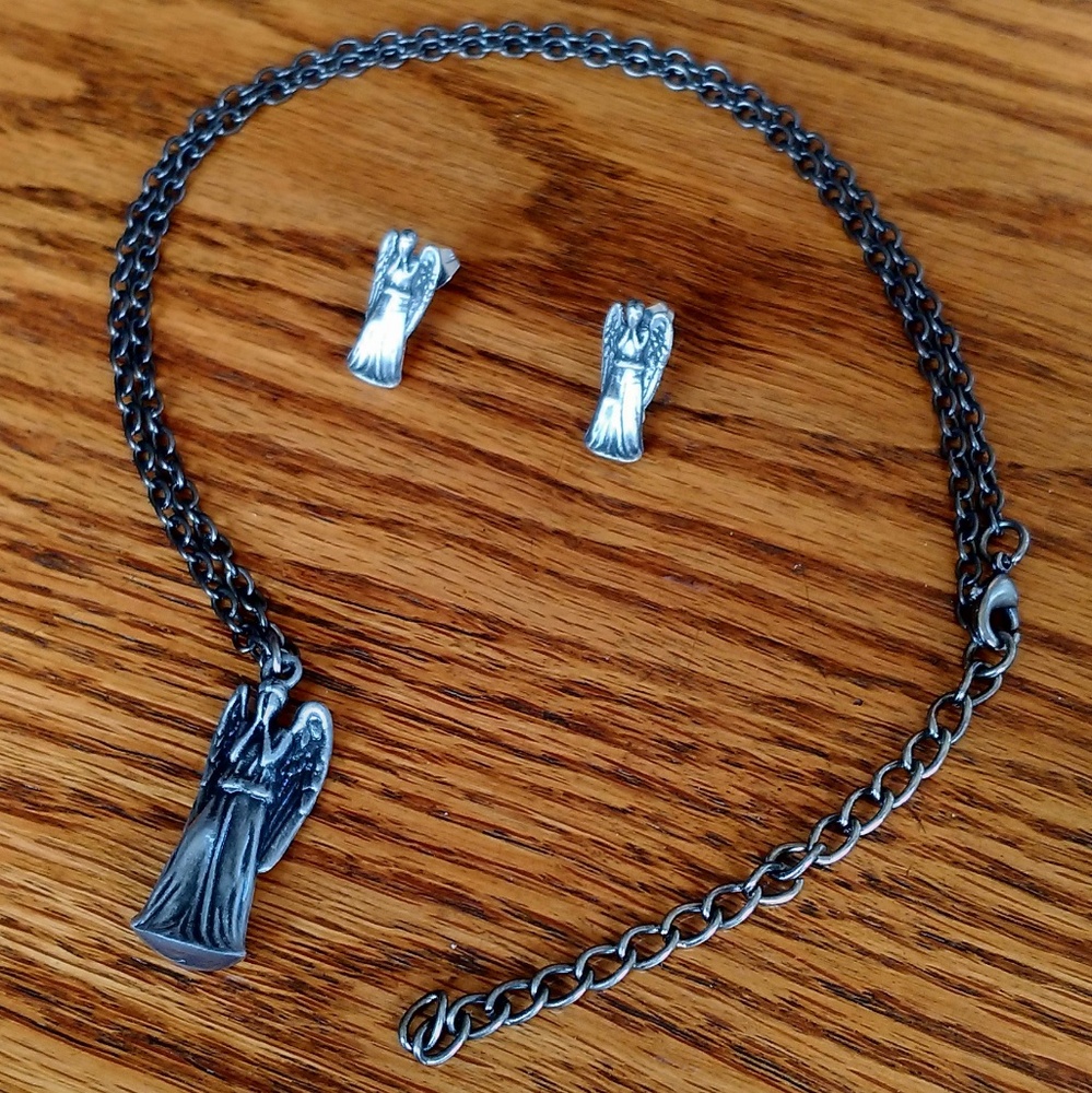 Doctor Who Weeping Angel Jewelry Bundle